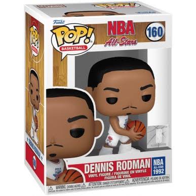 Funko Pop 160 - Dennis Rodman - NBA All-Stars (SCATOLA DANNEGGIATA)