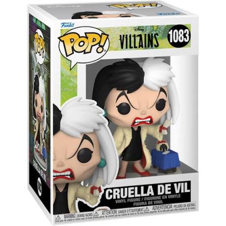Funko Pop 1083 - Cruella De Vil Disney Villains