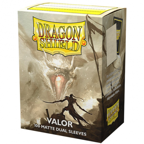 Standard - Dual Matte Valor (100 Bustine) - Dragon Shield