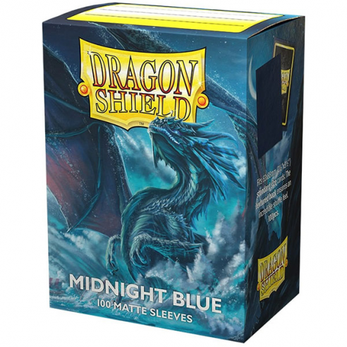 Dragon Shield - Midnight Blue Matte - Standard Size (100 bustine)